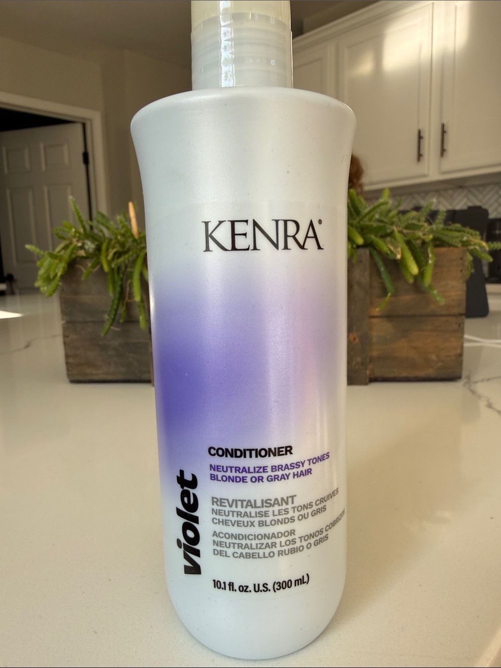 Kenra Violet Conditioner for Blonde or Gray Hair - 10.1 fl oz